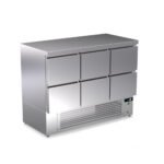 Ψυγείο Πάγκος Συντήρηση Ψαριών 107×70×100 6 Συρτάρια TP-146-AR ArtSteel