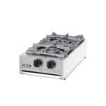 Επιτραπέζια Εστία Αερίου 202M Eurochef Με 2 Εστίες Vimitex