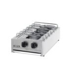 Επιτραπέζια Εστία Αερίου 202S Eurochef Με 2 Εστίες Vimitex