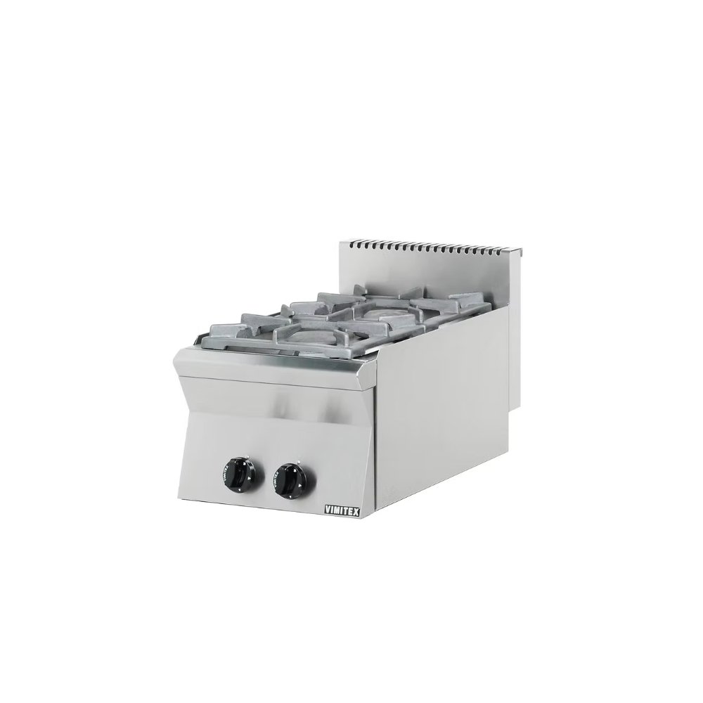 Εστία Αερίου 40×70×43/85cm Επιτραπέζια, Με 2 Εστίες 751ST Vimitex