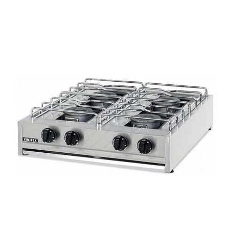 Επιτραπέζια Εστία Αερίου 204S Eurochef Με 4 Εστίες Vimitex