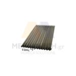 Σχάρα Ανοξείδωτη Τύπου V 34/37X50cm Για Grill 39-007 Vimitex