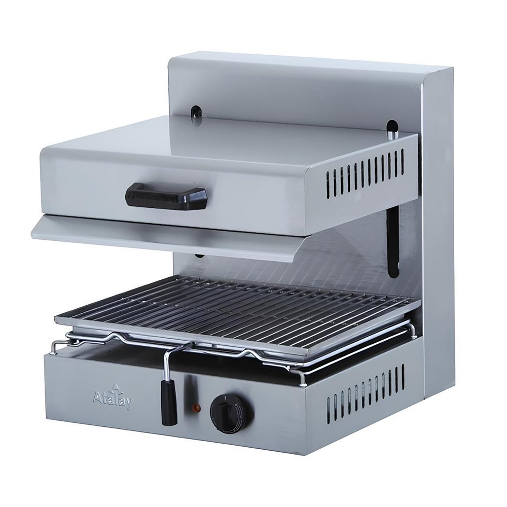 Ανοξείδωτη Σαλαμάνδρα Ηλεκτρική Atalay 45×45×50cm ASM-45