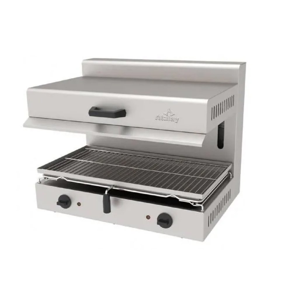 Ανοξείδωτη Σαλαμάνδρα Ηλεκτρική Atalay 65×45×50cm ASM-65