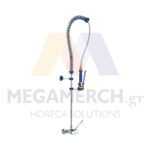 Επιτοίχιος Καταιωνιστήρας Fricosmos Ισπανίας Με 2 Παροχές 463064 Θερμομικτικό Λεβιέ