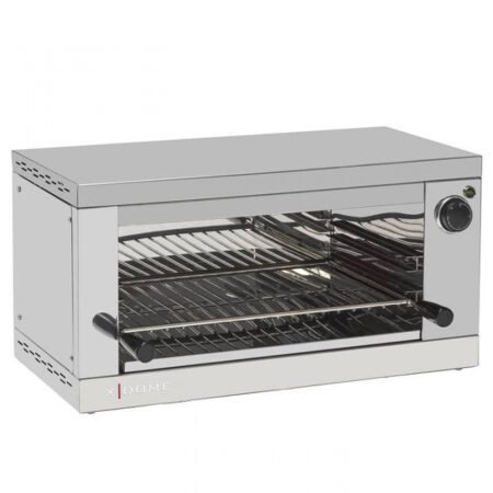 Ανοξείδωτη Σαλαμάνδρα Ηλεκτρική XDome Πορτογαλίας 60×31×31,5cm Με Πιάστρες XDSL 45T