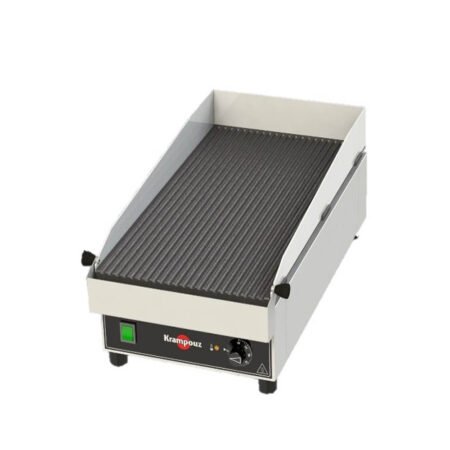 Πλατό Ανοξείδωτο Krampouz Γαλλίας Ραβδωτό GECIL2