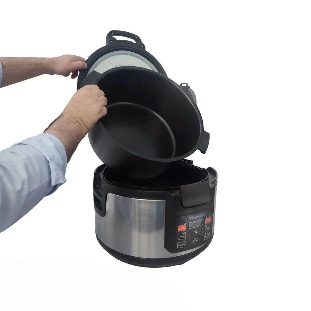 Βραστήρας Ρυζιού Karamco Ø55×36cm Αντικολλητικός Κάδος WF-D19