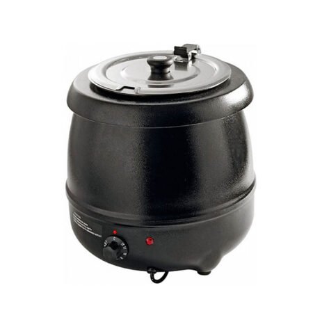 Σουπιέρα Karamco Ø44×45cm Με Κάδο Μαύρη 83010SP/SK12