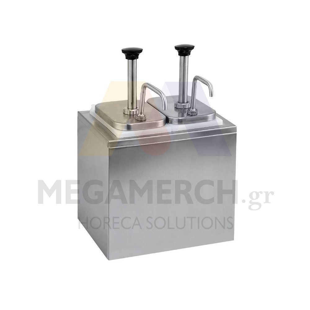 Επιτραπέζιος Διανεμητής Τροφών & Σαλτσών Karamco 24,5X26,5X31,5cm Διπλό NHD-229