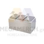 Επιτραπέζιος Διανεμητής Τροφών & Σαλτσών Karamco 36X26,5X31,5cm Τριπλό NHD234