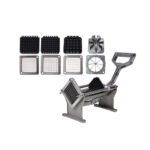 Πατατοκόπτης Χειρός Karamco 36×17×35,5cm Επιτραπέζιος ή Επιτοίχιος PFC-01