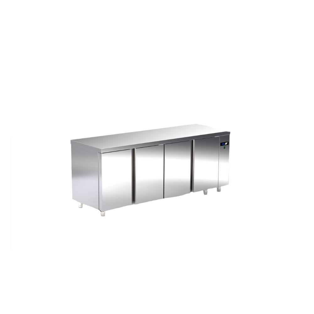 Ψυγείο Πάγκος Κατάψυξης Gastroline 233×70×87cm Χωρίς Μηχανή, Με 4 Πόρτα TB-217-4 Artsteel