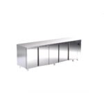 Ψυγείο Πάγκος Συντήρησης Gastroline 254×70×87cm Χωρίς Μηχανή, Με 5 Πόρτα TR-237-5 Artsteel