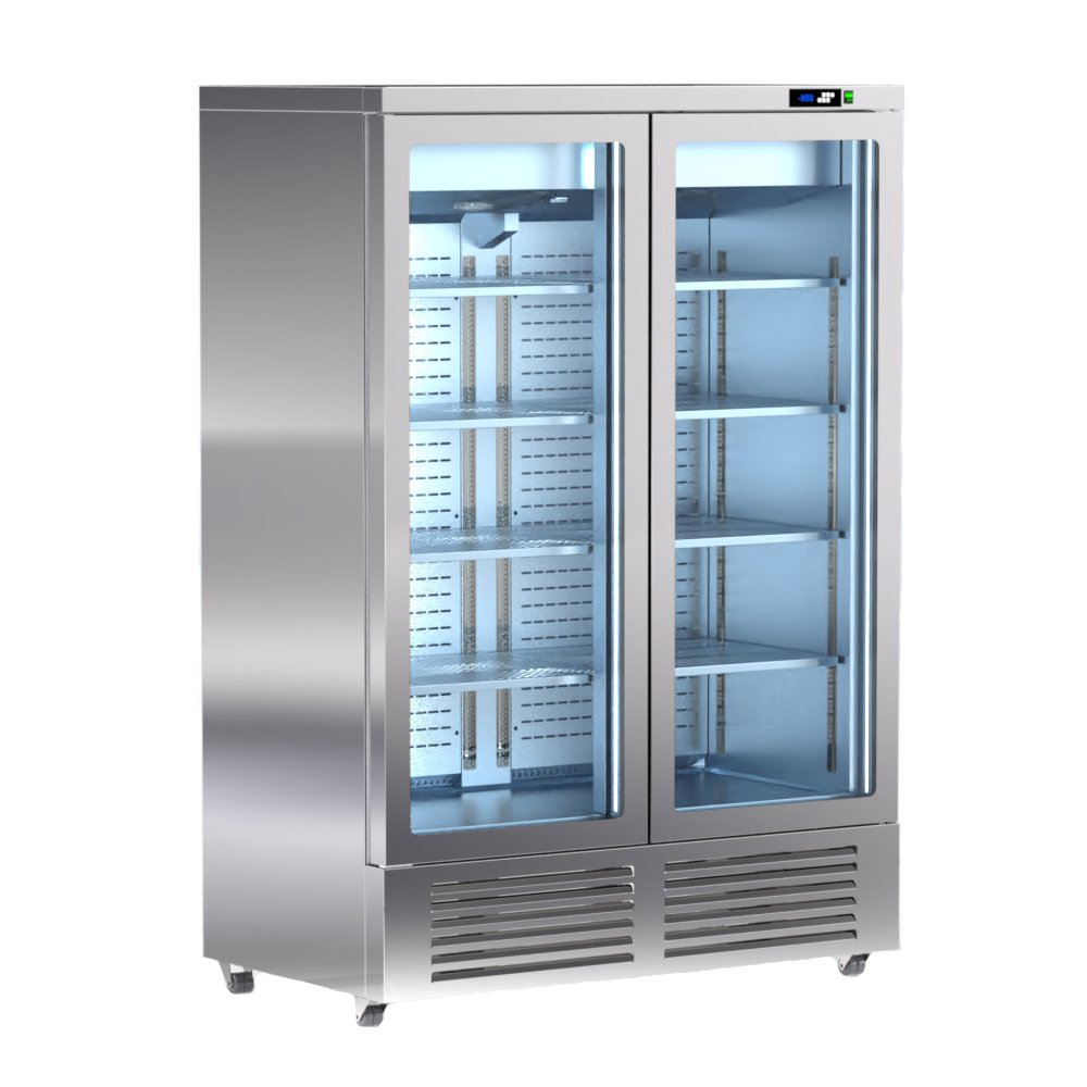 Θάλαμος Συντήρησης Slimline 117×81×215cm 40/60, Με Τζάμι SS-127-VR Artsteel