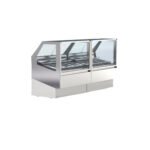 Βιτρίνα Παγωτού Ice Cream Line 160×90×135cm Για 12 Μπασίνες SV-169-V Artsteel