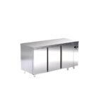 Ψυγείο Πάγκος Κατάψυξης Gastroline 160×70×87cm Χωρίς Μηχανή, Με 3 Πόρτα TB-147-3 Artsteel