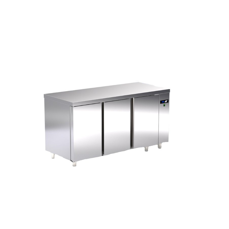 Ψυγείο Πάγκος Κατάψυξης Gastroline 179×70×87cm Χωρίς Μηχανή, Με 3 Πόρτα TB-167-3 Artsteel