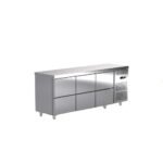Ψυγείο Πάγκος Συντήρησης Gastroline 188×70×87cm Με 6 Συρτάρια TR-187-G6R Artsteel