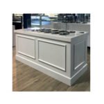 Βιτρίνα Παγωτού Pozzetti 100×90×125cm Για 6 Μπασίνες PT-109-VR Artsteel