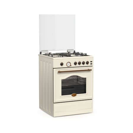Κουζίνα Αερίου TGS 4111 RUSTIC BEIGE MULTIGAS Thermogatz 04.401.116