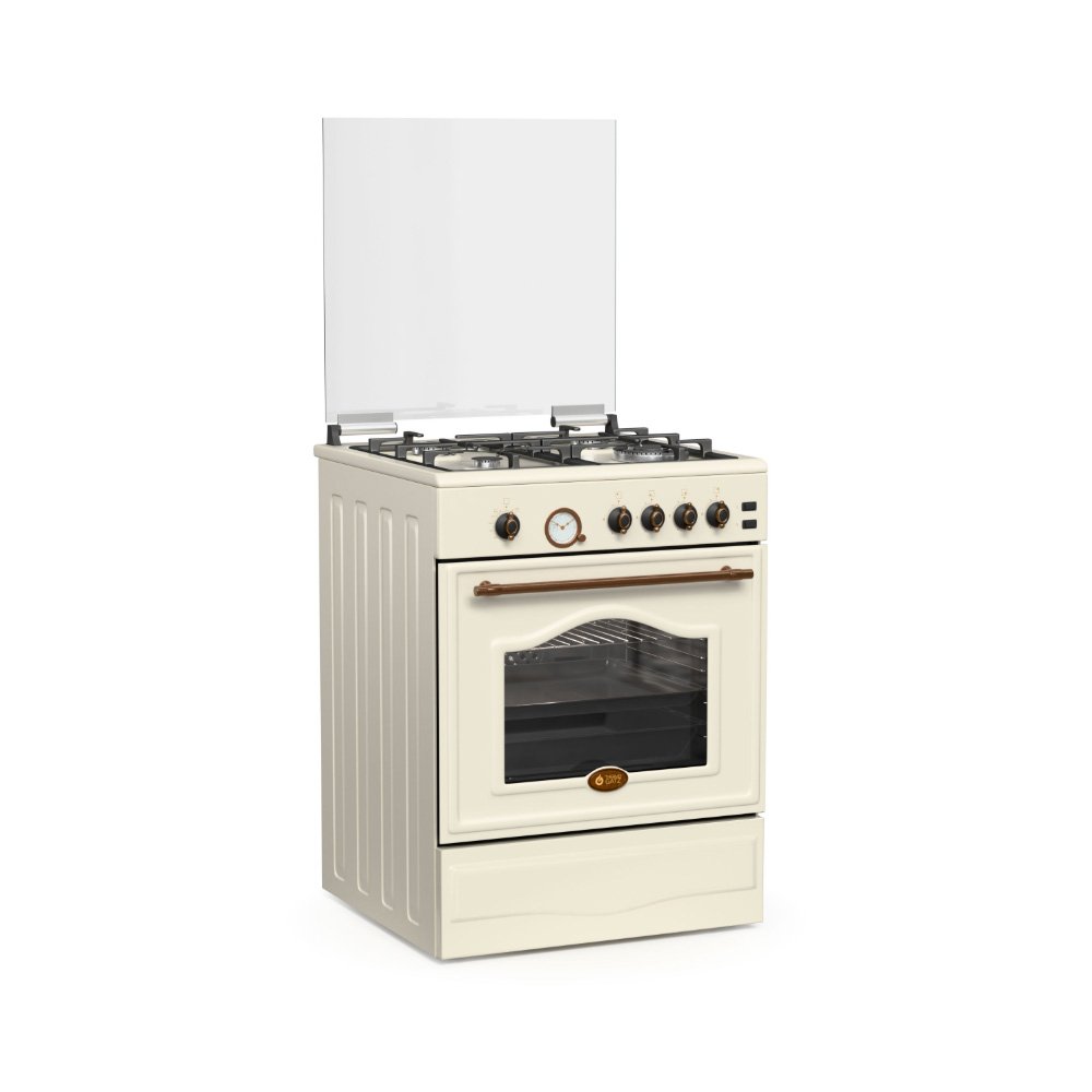 Κουζίνα Αερίου TGS 4111 RUSTIC BEIGE MULTIGAS Thermogatz 04.401.116