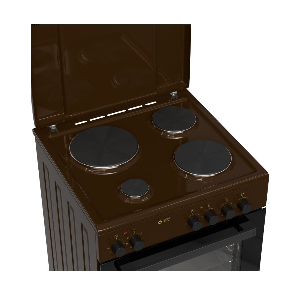 Κουζίνα Ηλεκτρική TGS E124 BR TURBO Thermogatz 04.402.056