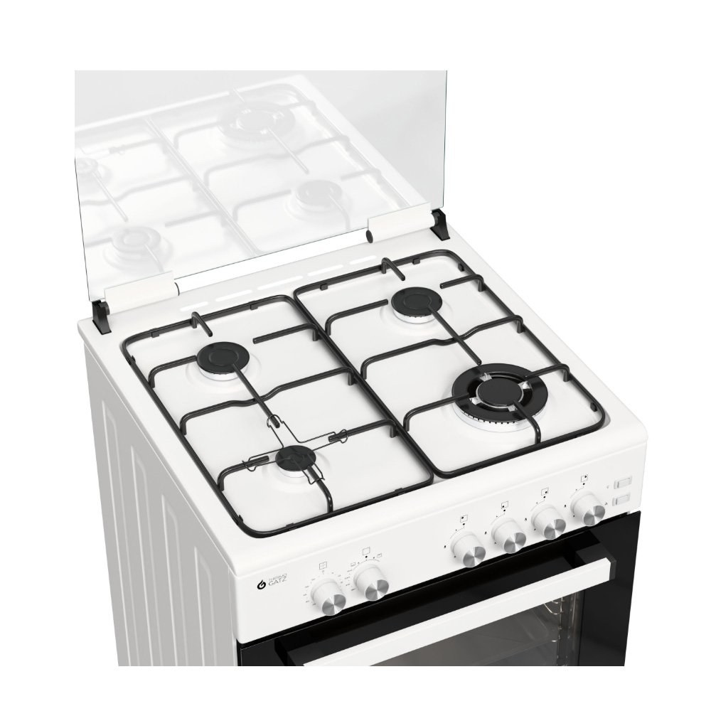 Κουζίνα Αερίου TGS 5021 MULTIGAS WH Thermogatz 04.401.099