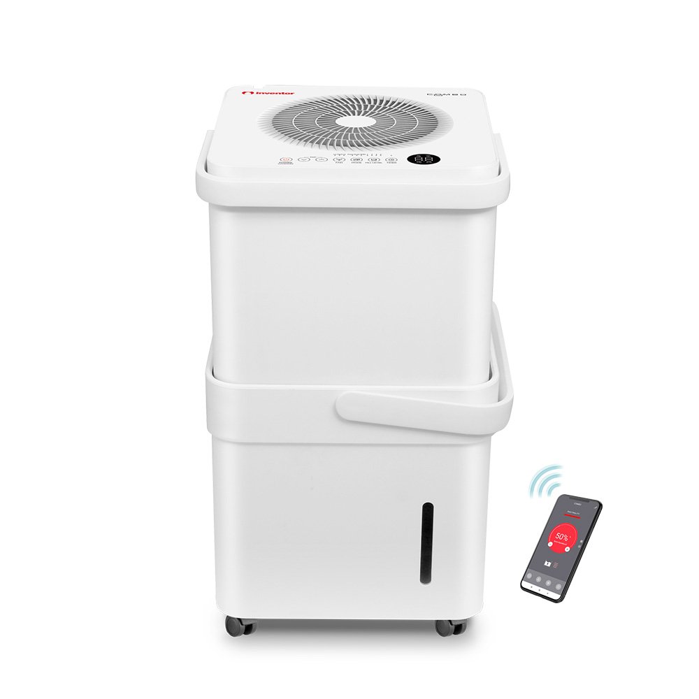 Αφυγραντήρας Combo Με WiFi 20lt/24h CB-WUI-20L Inventor