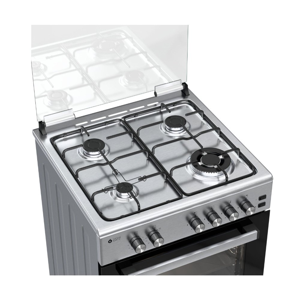Κουζίνα Αερίου TGS 6021 IX MULTIGAS Thermogatz 04.401.115