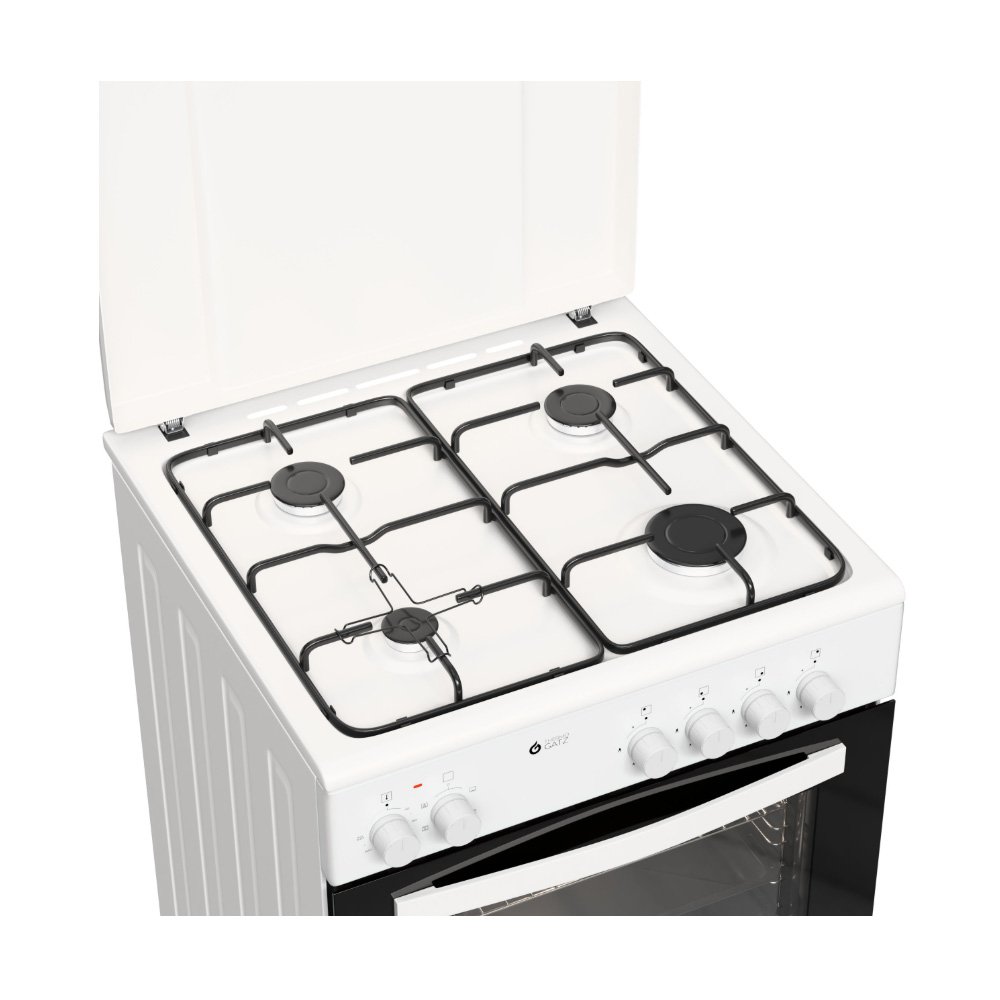 Κουζίνα Μικτή TGS 3610 WH TURBO Thermogatz 04.401.091