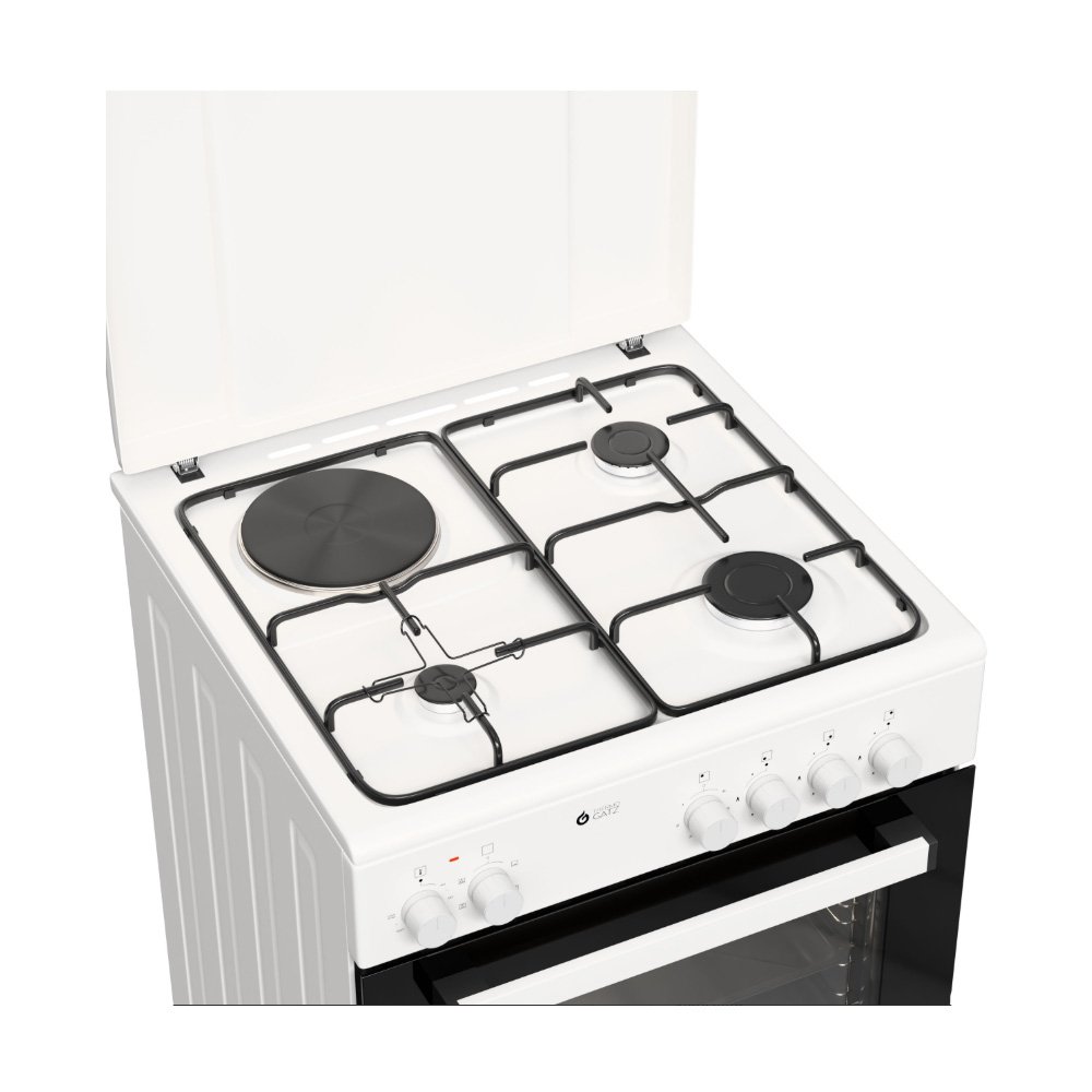 Κουζίνα Μικτή TGS 3501 WH Thermogatz 04.401.066