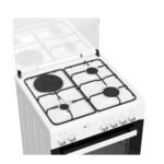 Κουζίνα Μικτή TGS 3511 WH TURBO 60×83×61cm 04.401.064 Thermogatz