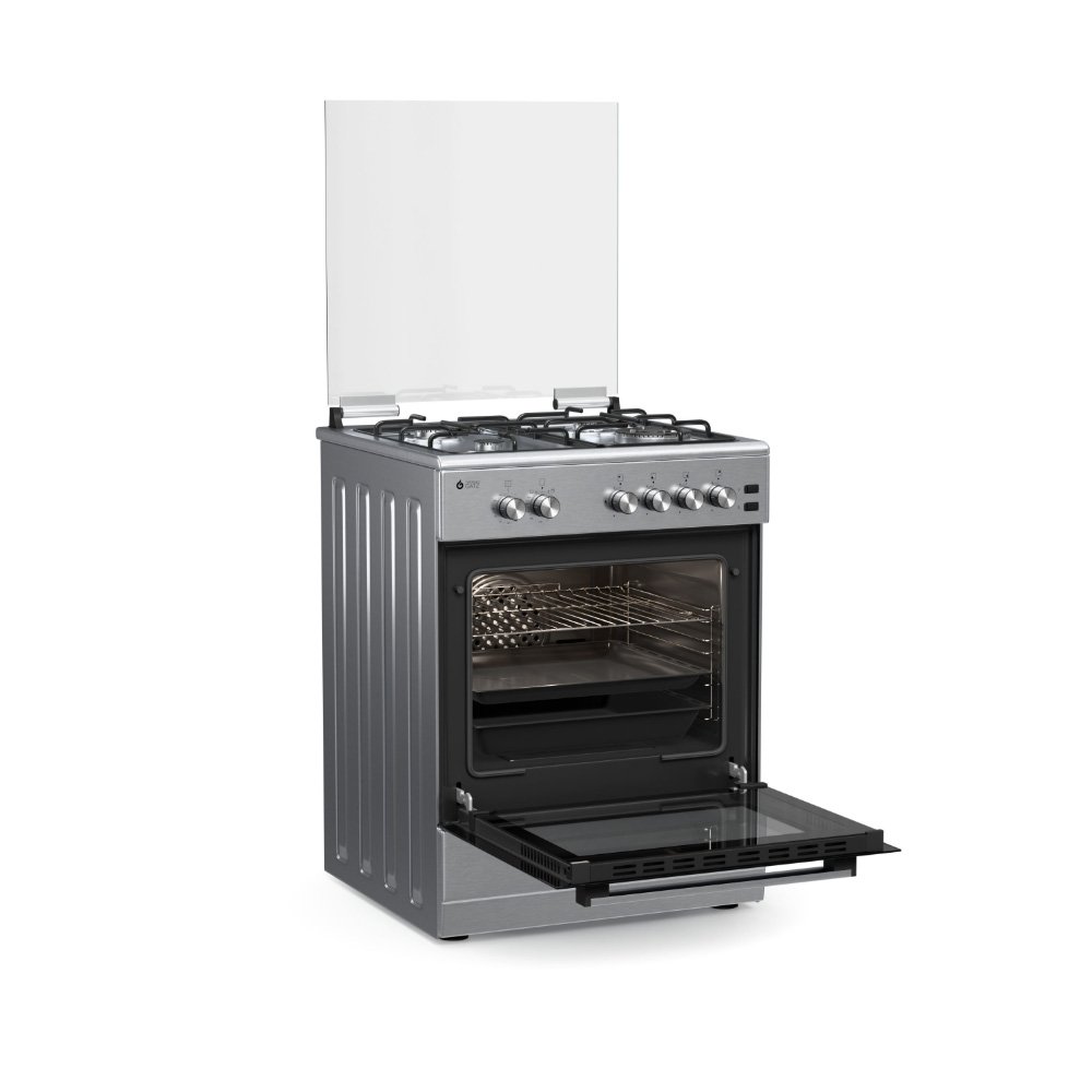 Κουζίνα Αερίου TGS 6021 IX MULTIGAS Thermogatz 04.401.115