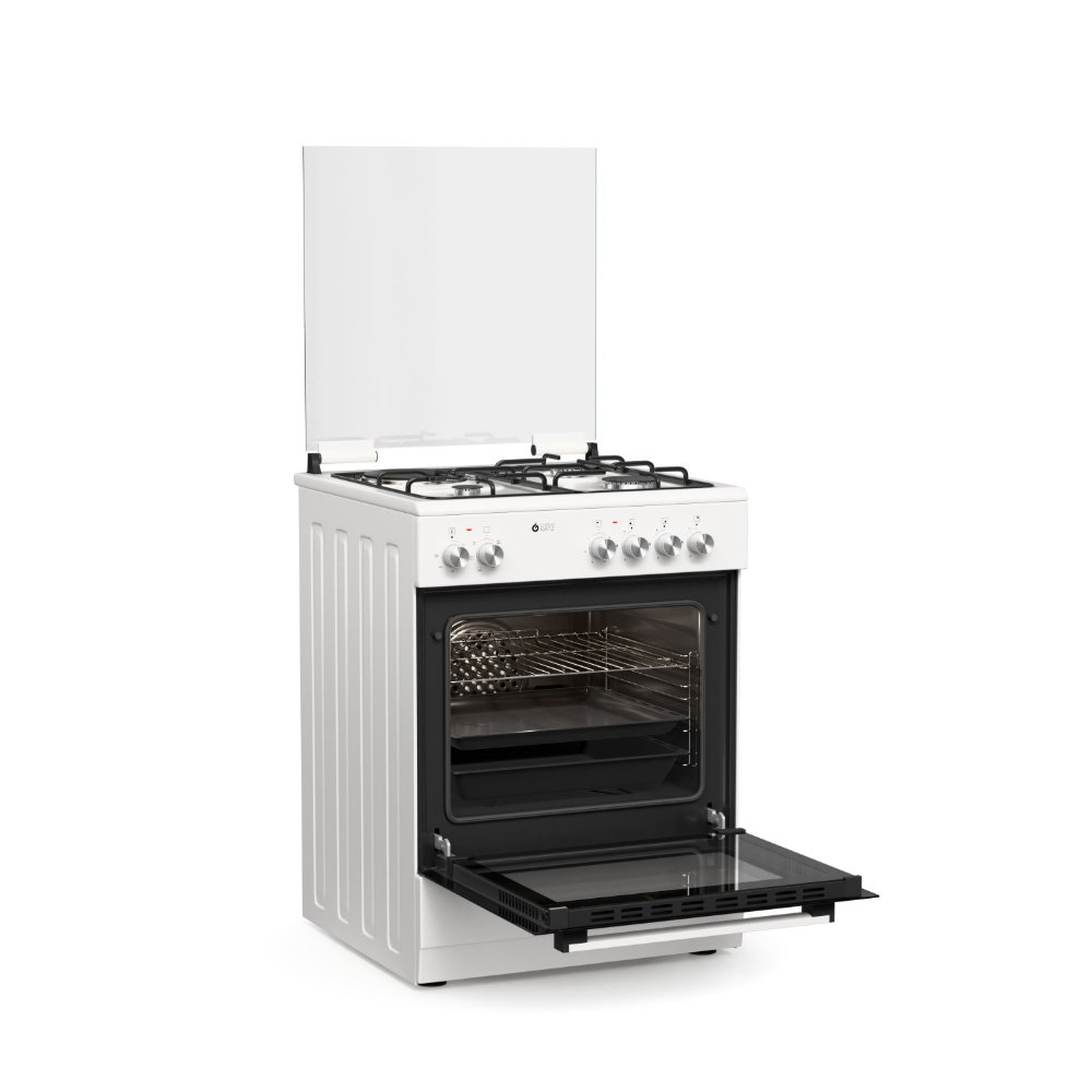 Κουζίνα Μικτή TGS 3511 WH TURBO 60×83×61cm 04.401.064 Thermogatz