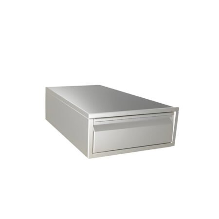 Συρταριέρα Καφέ Ανοξείδωτη 1 Συρτάρι SY-CAF-1 ArtSteel