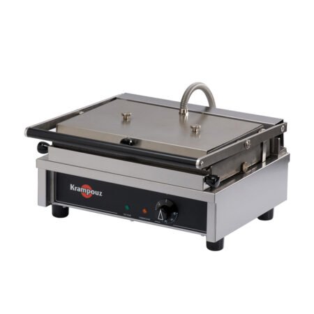 Τοστιέρα Krampouz Γαλλίας 41,6×28×22cm Ηλεκτρική, Μονή Μεγάλη, Λεία Πάνω Και Κάτω GECID4CO
