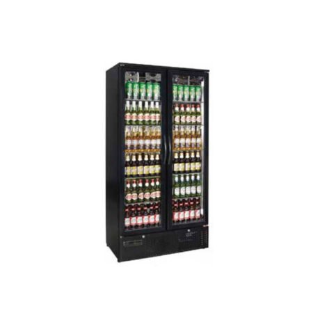 Ψυγείο Βιτρίνα Αναψυκτικών Karamco 90×51,5×182cm Με 4 Ράφια Και 2 Πόρτες RB-458F