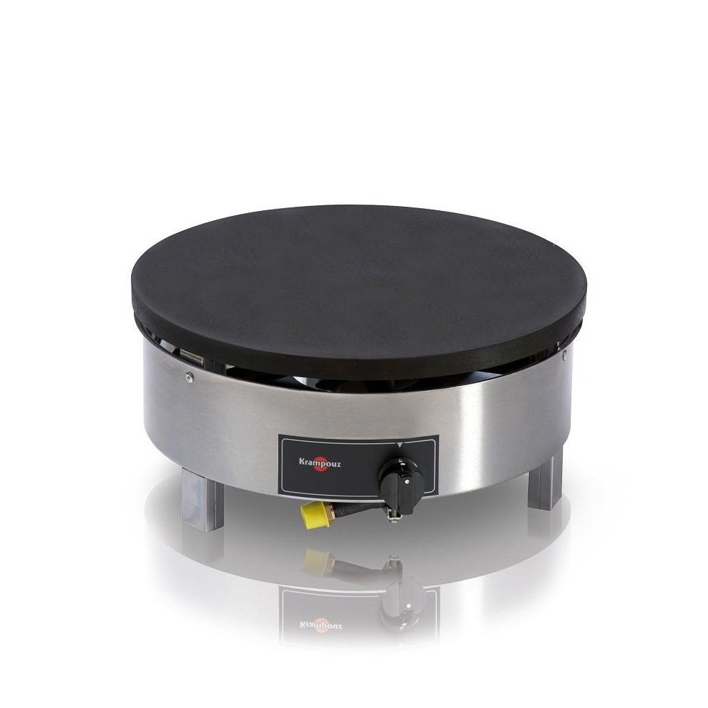 Κρεπιέρα Αερίου Ανοξείδωτη 40×19.5cm Μονή CSRS4PA-KR Krampouz