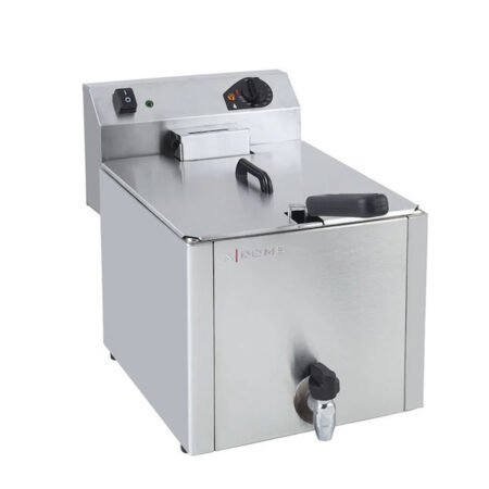 Φριτέζα Ανοξείδωτη XDome 32,5×50×37cm Μονή (10Lt), Επιτραπέζια XDFJ10LGS