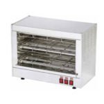 Τοστιέρα – Σαλαμάνδρα Επιτραπέζια Ανοξείδωτη Karamco 49×25×38cm MHQ-360