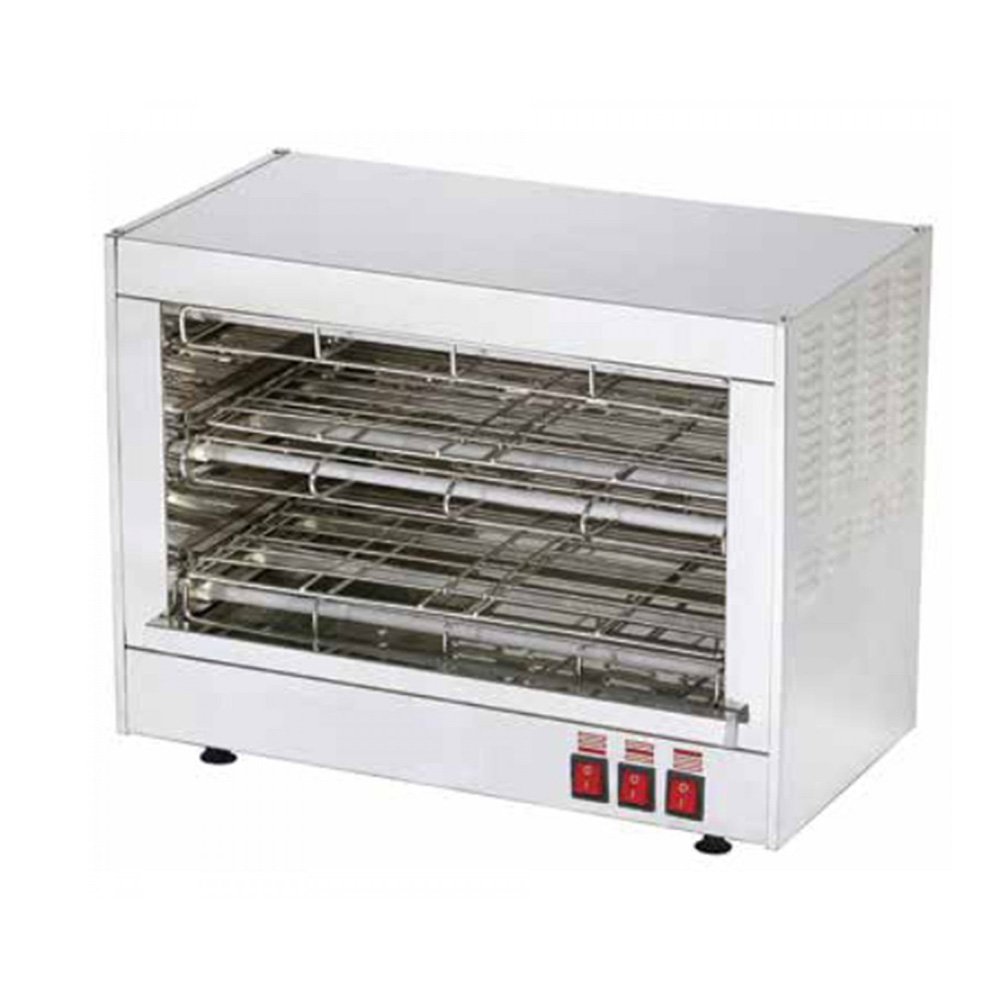 Τοστιέρα – Σαλαμάνδρα Επιτραπέζια Ανοξείδωτη Karamco 49×25×38cm MHQ-360