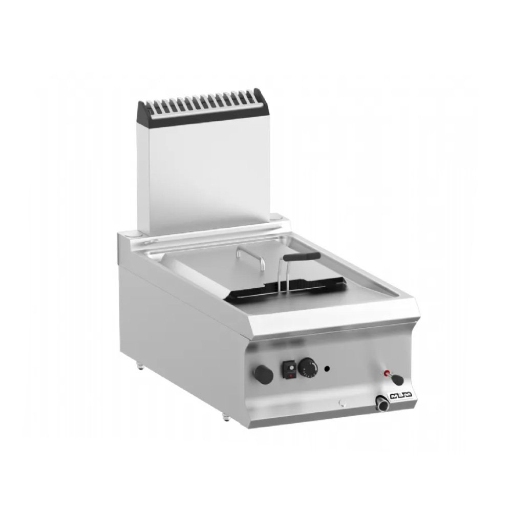 Φριτέζα Ανοξείδωτη ΜΒΜ Ιταλίας 40×73×58cm Μονή (9Lt), Επιτραπέζια FRG74T