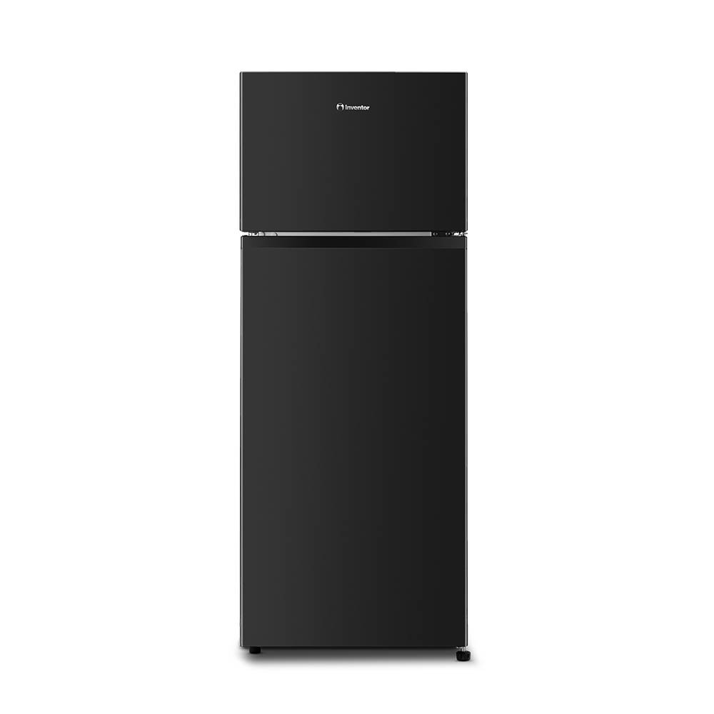 Ψυγείο Δίπορτο Inventor Μαύρος  206Lt DPB144B