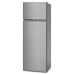 Ψυγείο Δίπορτο Inventor Ασημί 235Lt DP1590SE
