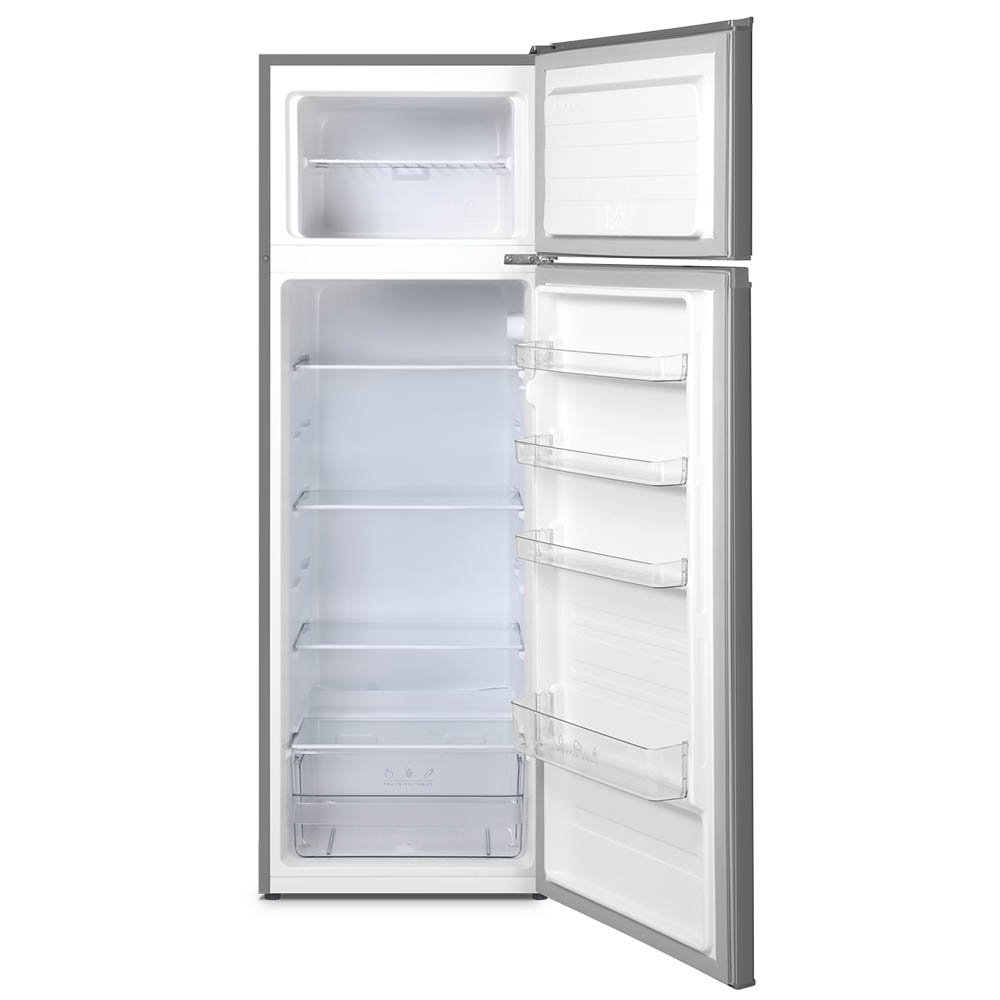 Ψυγείο Δίπορτο Inventor Ασημί 235Lt DP1590SE