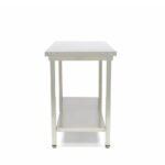 Πάγκος Εργασίας Ανοξείδωτού Χάλυβα 180×70×90cm Με Ρυθμιζόμενο Ύψος Maxima