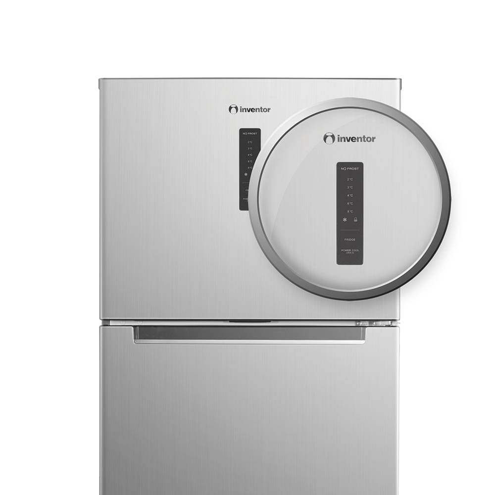 Ψυγείο Δίπορτο Inventor Total No Frost 321Lt DPC1760NFLIN
