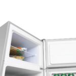 Ψυγείο Δίπορτο Inventor Silver 204Lt DP1446S