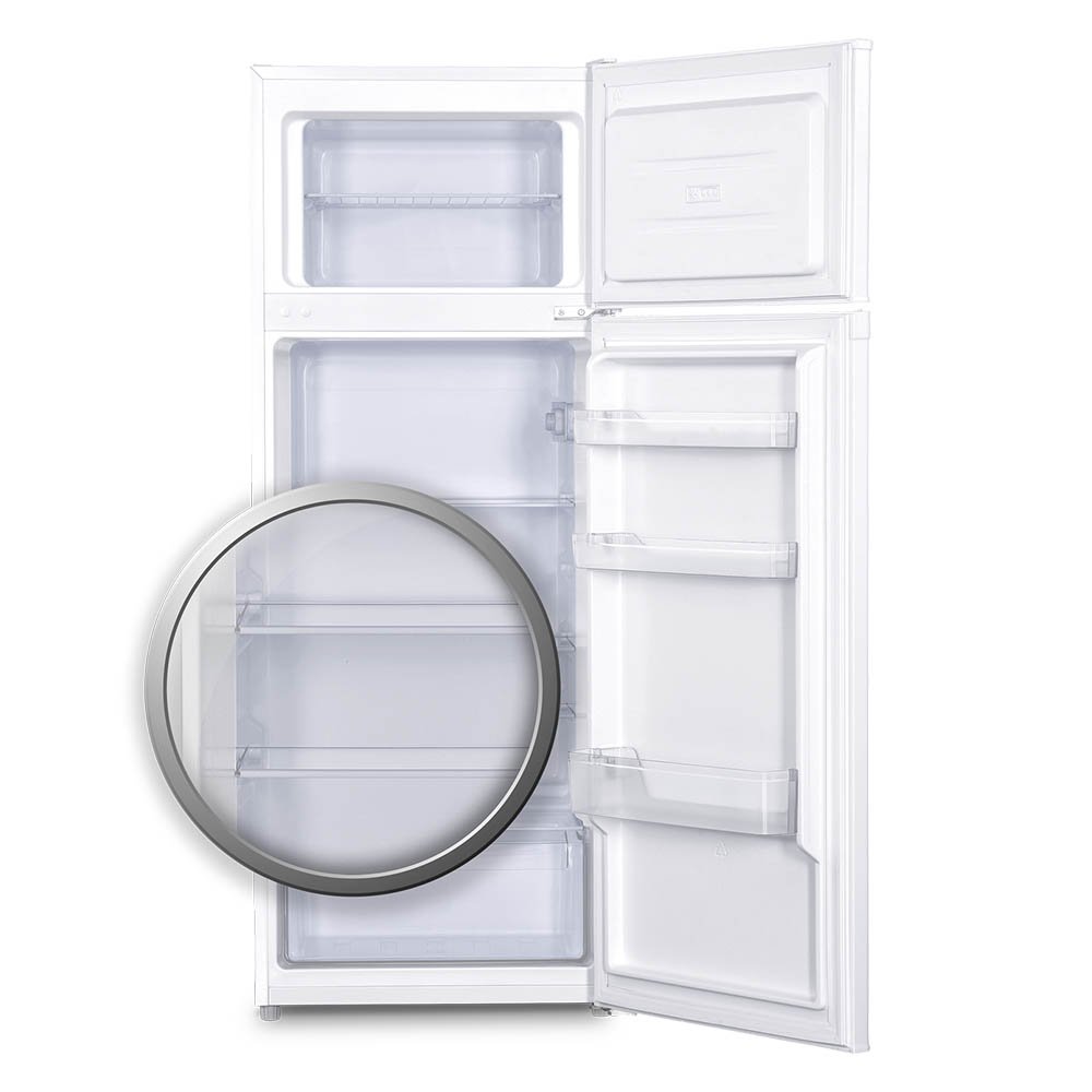 Ψυγείο Δίπορτο Inventor Άσπρο 206Lt DPC143EW